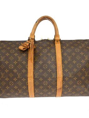 LOUIS VUITTON KEEPALL 50 BANDOULIERE HANDBAG
